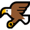Eagle emoji on Microsoft